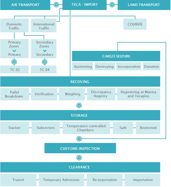 Customs Process Flow Chart